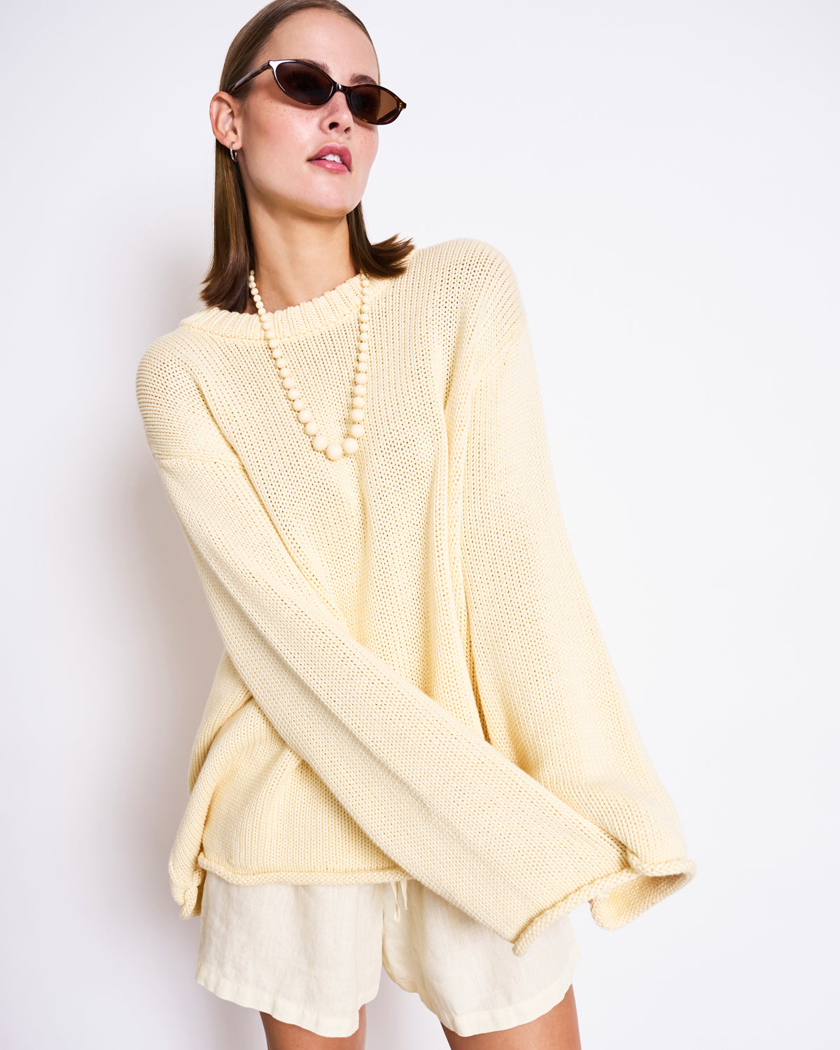 JUMPER SONA BUTTERMILK GOTS Knits jan-n-june 3