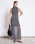 MESH MAXI DRESS CULEX ZEBRA PRINT Dress jan-n-june 1
