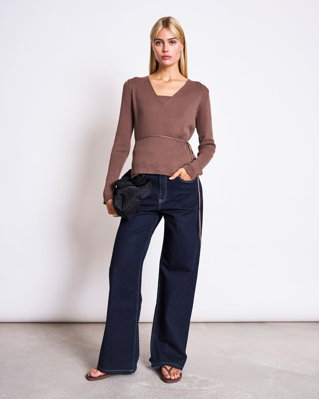 WIDE LEG JEANS TACNA DARK BLUE DENIM Pants jan-n-june 3