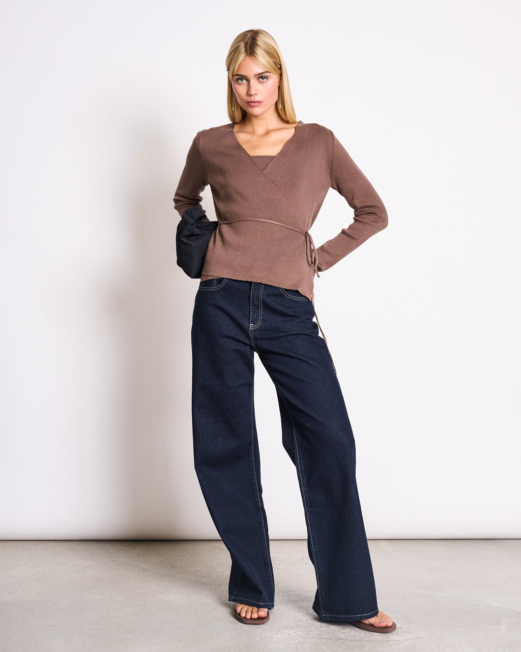 WIDE LEG JEANS TACNA DARK BLUE DENIM Pants jan-n-june 4
