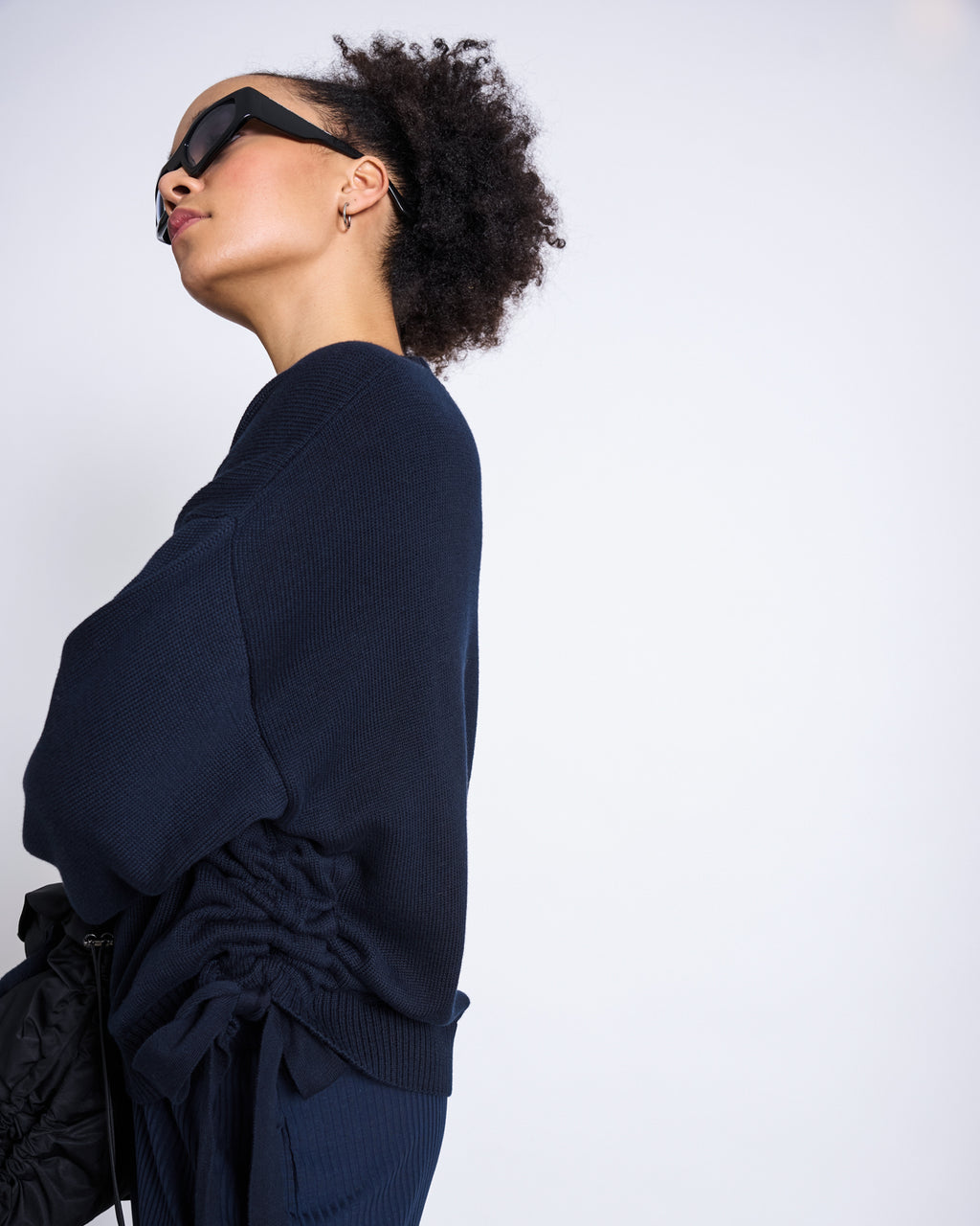 TIE SWEATER CAPER NIGHTFALL GOTS Jumper jan-n-june 7