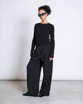 CREWNECK CARDIGAN GLIMT BLACK GOTS Cardigans jan-n-june 1