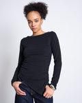 BOAT NECK LONGSLEEVE NOLY BLACK GOTS Longsleeves jan-n-june 1
