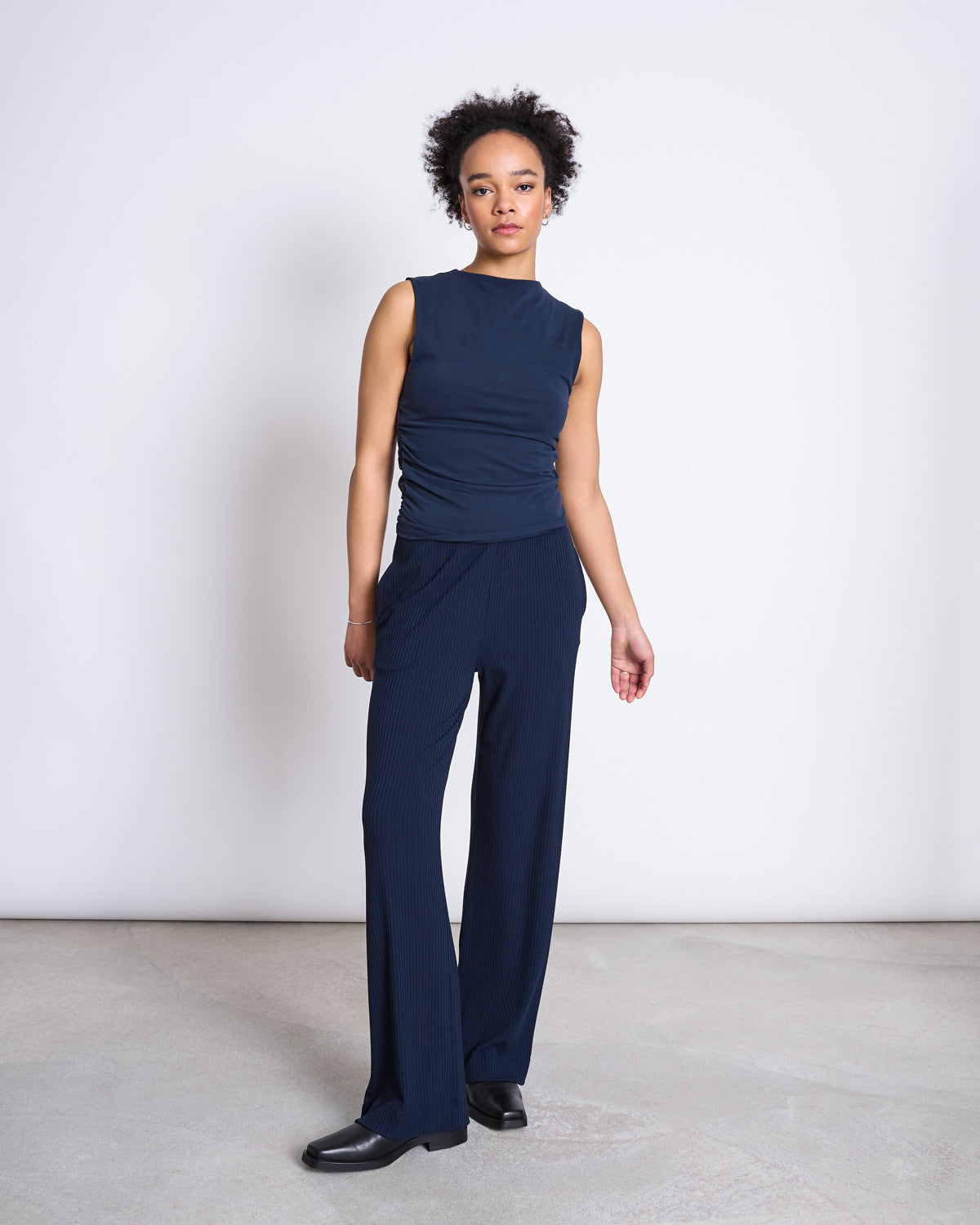 RUFFLE TOP RAFO NIGHTFALL GOTS T-shirt jan-n-june 1