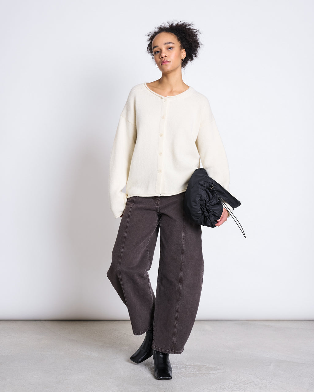 BARREL LEG DENIM JEANS FAYA MUD GOTS Pants jan-n-june 7