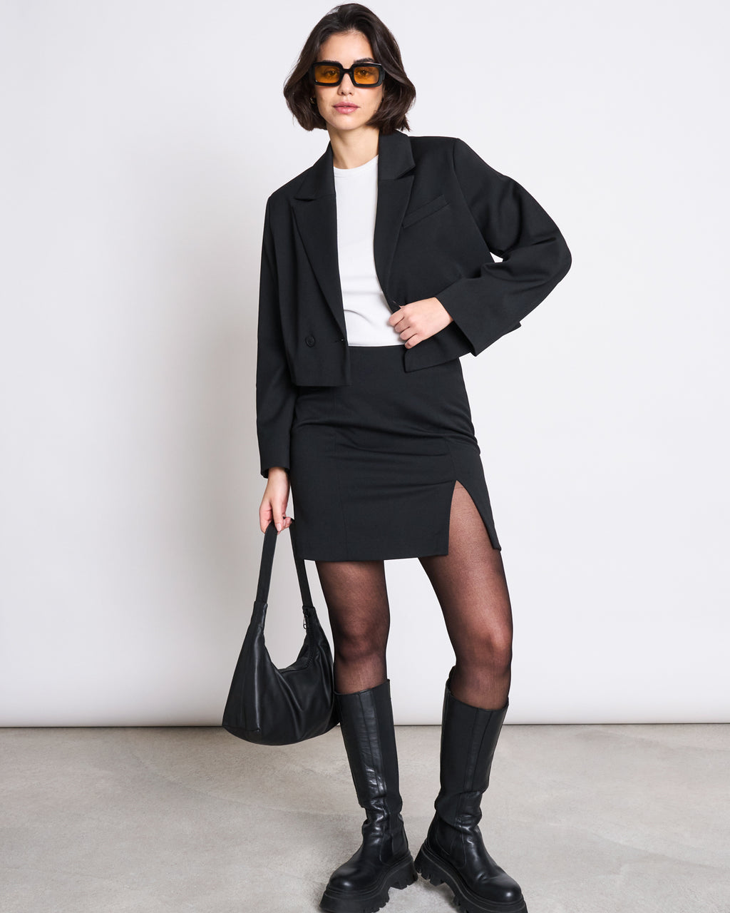 MINI SKIRT AINOHA BLACK jan-n-june 1