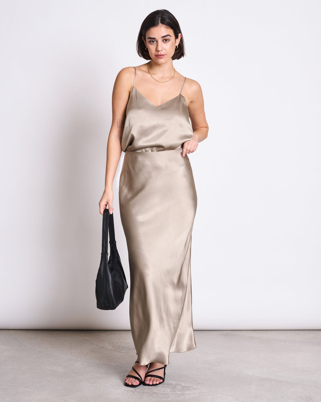 SLIP TOP MAUD SILVER GREY tops jan-n-june 9