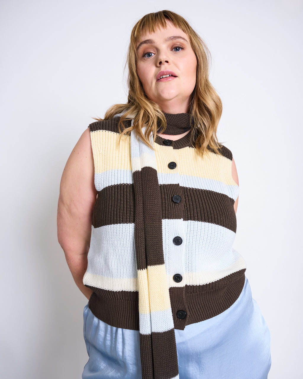 STRIPED SCARF ELVAN MULTICOLOR GOTS Accessories jan-n-june 6