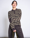 KNIT POLO SWEATER ETTA ZARTBITTER STRIPED GOTS Sweater jan-n-june 1