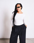 BALLERINA LONGSLEEVE LEON WHITE GOTS Longsleeve jan-n-june 1