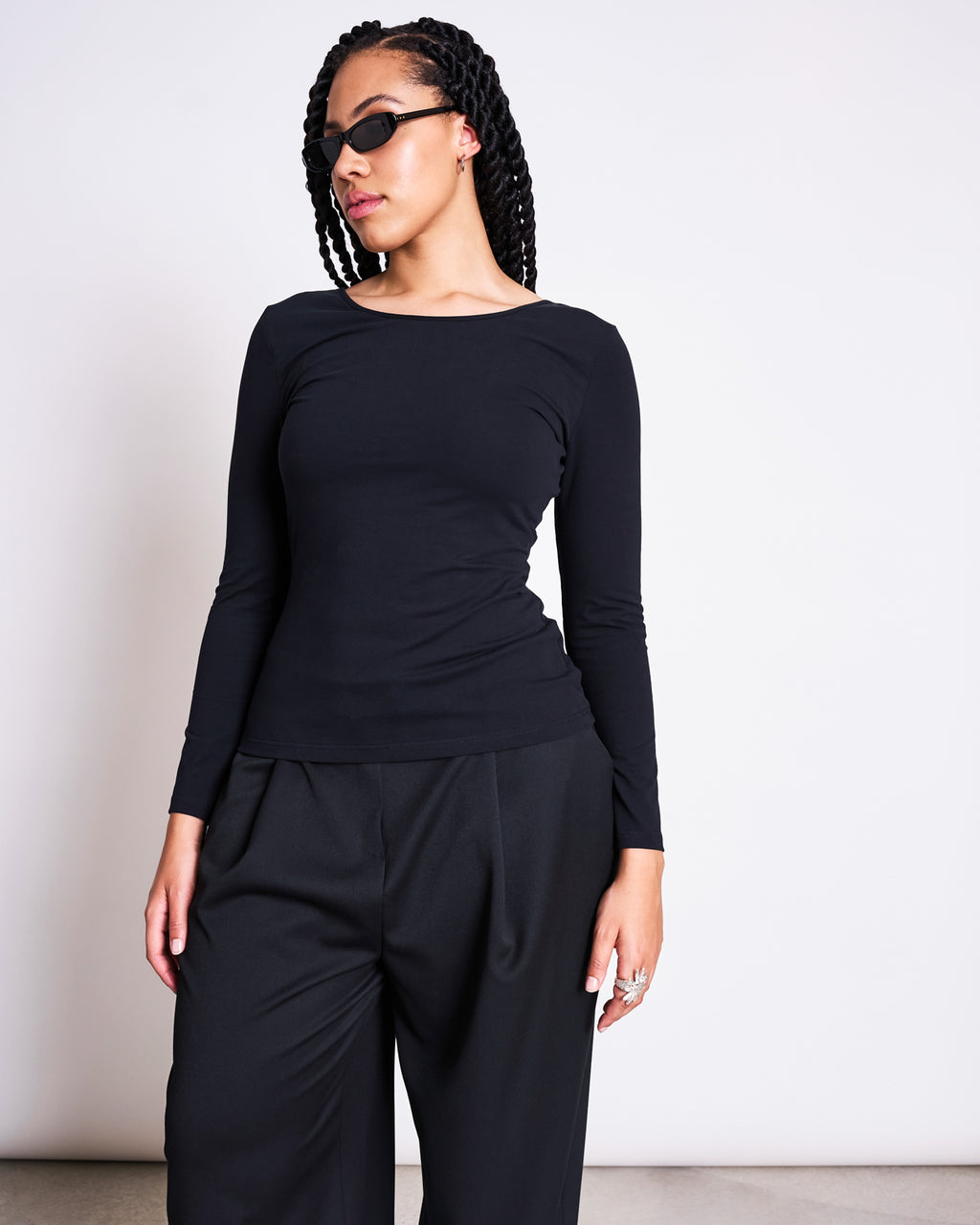 BALLERINA LONGSLEEVE LEON BLACK GOTS Longsleeve jan-n-june 3