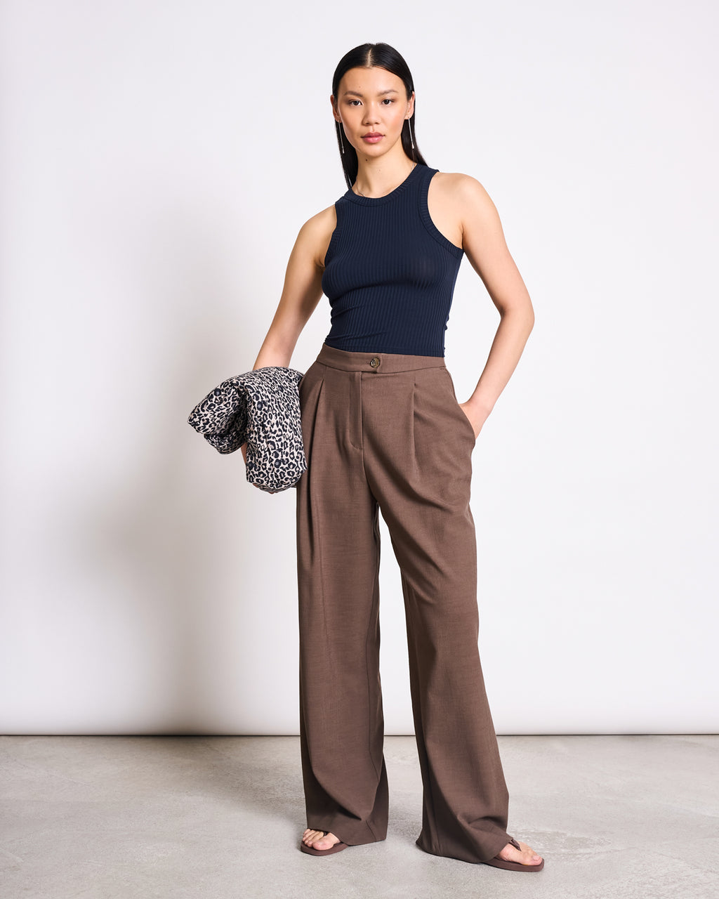TENCEL™ LYOCELL RIB TANK TOP PORTO NIGHTFALL T-shirt jan-n-june 4