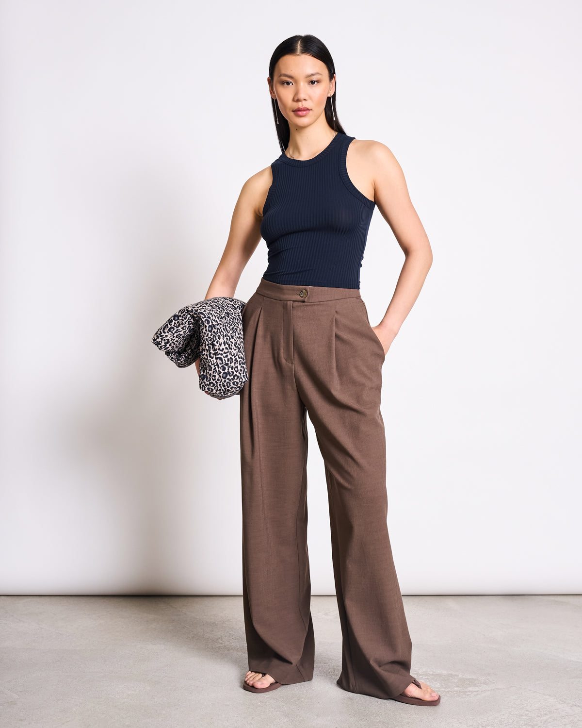 TENCEL™ LYOCELL RIB TANK TOP PORTO NIGHTFALL T-shirt jan-n-june 4