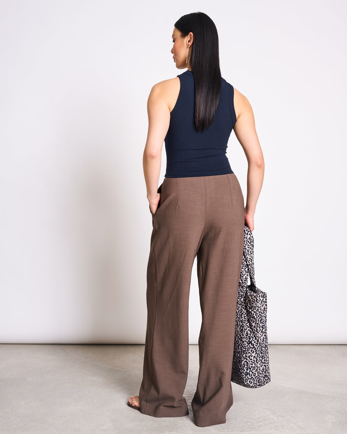 TENCEL™ LYOCELL RIB TANK TOP PORTO NIGHTFALL T-shirt jan-n-june 5