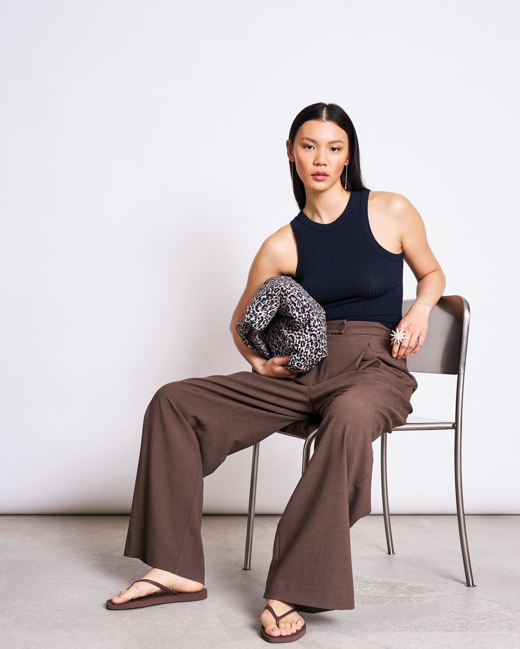 TENCEL™ LYOCELL RIB TANK TOP PORTO NIGHTFALL T-shirt jan-n-june 2