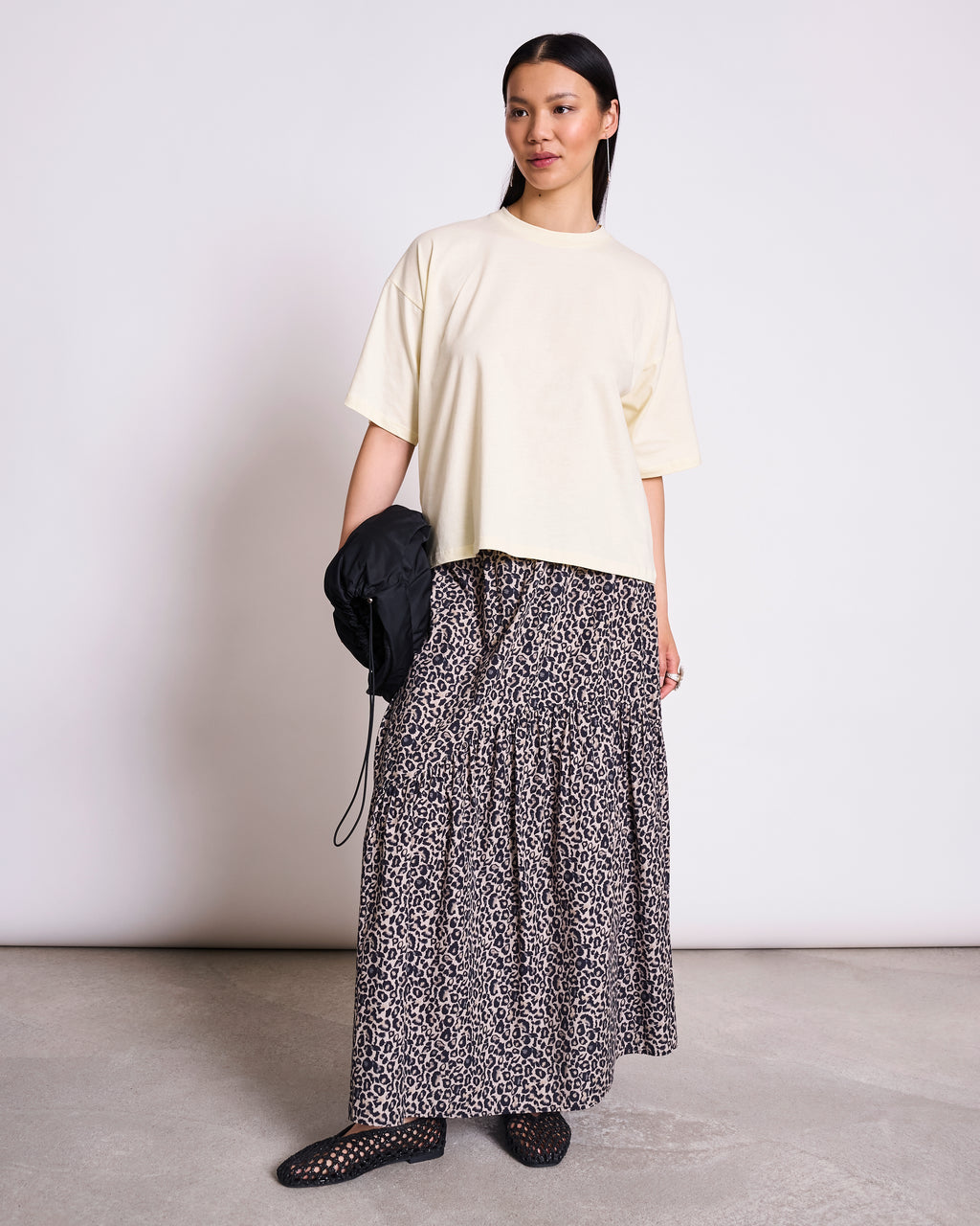 BOXY T-SHIRT TEMEL BUTTERMILK T-shirt jan-n-june 1