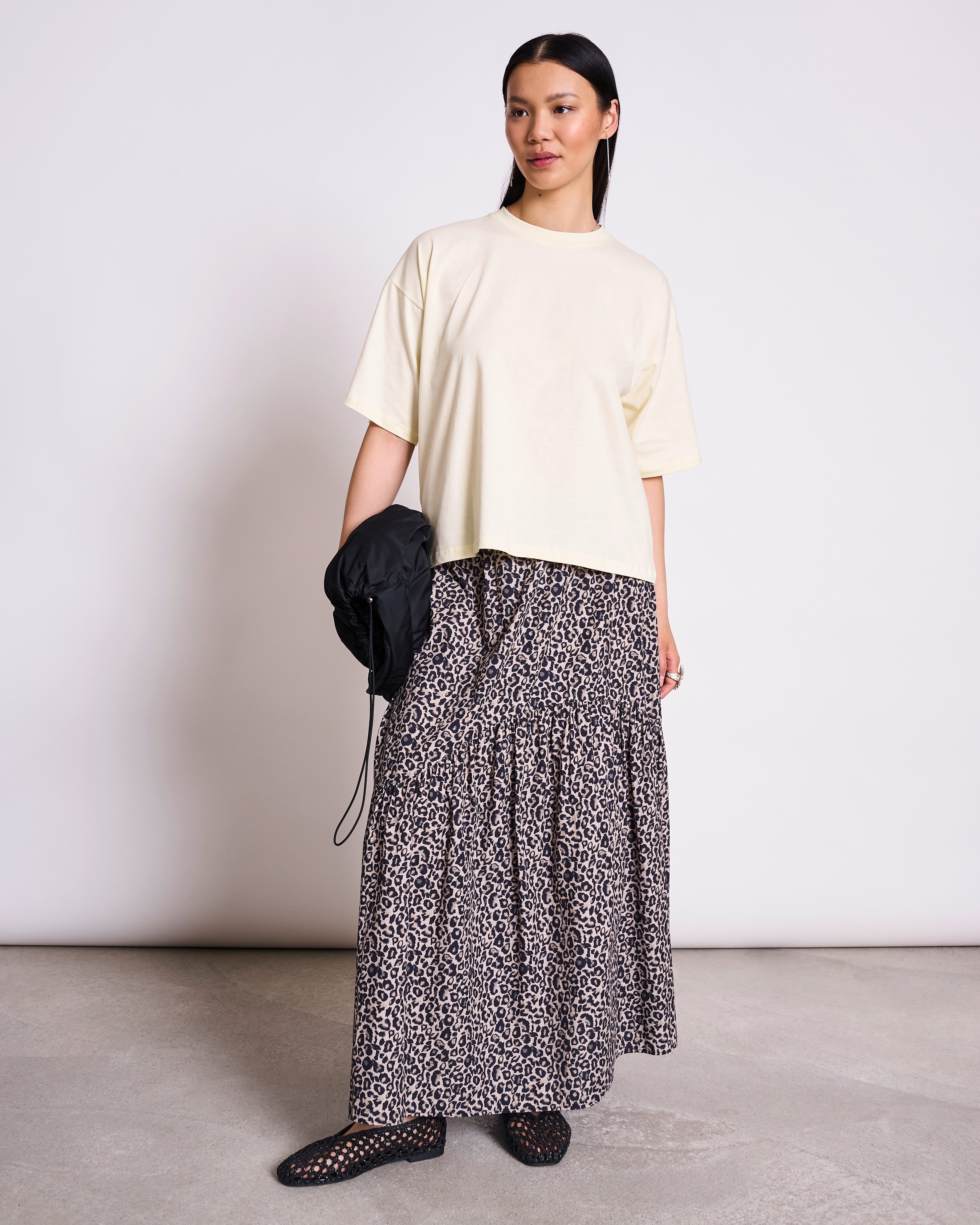 BOXY T-SHIRT TEMEL BUTTERMILK T-shirt jan-n-june 1