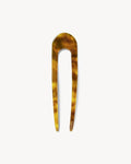 MACHETE FRENCH HAIR PIN MODERN WALNUT Clip jan-n-june 1