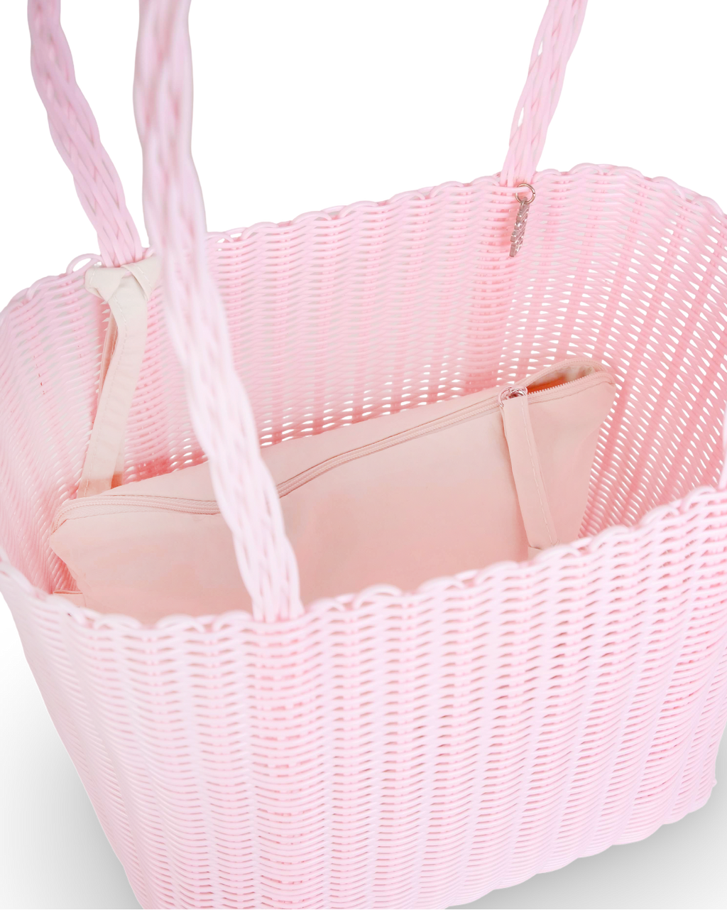 RAYAS COLLECTIVE MEDIUM BASKET BLUSH Accessories jan-n-june 3
